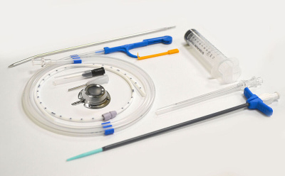 Система для венозно-артериального доступа c портом эллипсовидным PORT TI (титановым) с катетером 8 F и набором для установки купить оптом в Туле