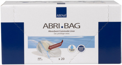 Abri-Bag Гигиенические впитывающие пакеты для туалета 51,5x39 см купить оптом в Туле