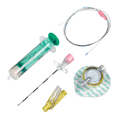 Набор для эпидуральной анестезии Перификс 420 18G/20G, фильтр, ПинПэд, шприцы, иглы  купить оптом в Туле