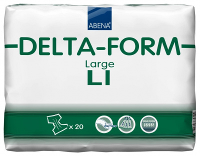 Delta-Form Подгузники для взрослых L1 купить оптом в Туле
